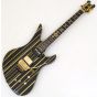 Schecter Synyster Custom-S Guitar Gloss Black Gold B-Stock 0530 sku number SCHECTER1742-B0530