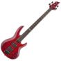 ESP LTD B-154DX Electric Bass in See-Through Red B-Stock sku number LB154DXSTR.B