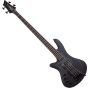 Schecter Stiletto Stealth-4 Pro EX Lefty Bass Satin Black sku number SCHECTER2275