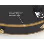 Schecter Solo-II Custom Guitar Aged Black Satin B-Stock 1428 sku number SCHECTER658-B1428