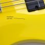 ESP LTD SC-608 Baritone Stephen Carpenter Guitar Yellow B-Stock 1781 sku number LSC608BYELF1-B1781