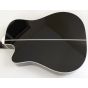 Takamine EF341SC Acoustic Guitar in Black B Stock 0465 sku number JTAKEF341SC-B0465