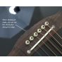Takamine EF341SC Acoustic Guitar in Black B Stock 0465 sku number JTAKEF341SC-B0465