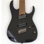 Ibanez RGMS7 BK Multi Scale 7 String Black Guitar B-Stock sku number RGMS7BK-B