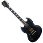ESP LTD VIPER-1000VB Vintage Black Lefty Guitar B-Stock sku number LVIPER1000VBLH-B