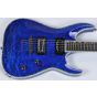 ESP LTD Deluxe MH-1000NT Electric Guitar in See Thru Blue B-Stock sku number LMH1000NTSTB.B