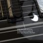 Schecter Synyster Custom-S Guitar Gloss Black Silver Pin Stripes B-Stock 0553 sku number SCHECTER1741-B0553