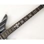 Schecter Synyster Custom-S Guitar Gloss Black Silver Pin Stripes B-Stock 0553 sku number SCHECTER1741-B0553