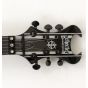 Schecter Synyster Custom-S Guitar Gloss Black Silver Pin Stripes B-Stock 0553 sku number SCHECTER1741-B0553