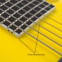 ESP LTD SC-608 Baritone Stephen Carpenter Guitar Yellow B-Stock 1031 sku number LSC608BYELF1-B1031