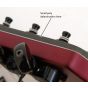Schecter Avenger FR-S Guitar Satin Candy Apple Red B-Stock sku number SCHECTER579-B0999