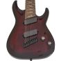 Schecter Omen Elite-8 Multiscale Guitar Black Cherry Burst B-Stock 0276 sku number SCHECTER2465-B0276