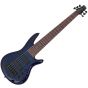 Ibanez ANB306 Adam Nitti 6 String Bass Transparent Blue B-Stock sku number ANB306-B9054