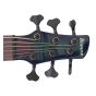 Ibanez ANB306 Adam Nitti 6 String Bass Transparent Blue B-Stock sku number ANB306-B9054