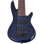 Ibanez ANB306 Adam Nitti 6 String Bass Transparent Blue B-Stock sku number ANB306-B9054