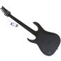 Ibanez RGRTB621 Iron Label Guitar Black Flat B Stock sku number RGRTB621BKF-B1459