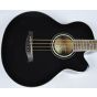 Ibanez AEB10E-BK Artwood Series Acoustic Electric Bass in Black High Gloss Finish sku number AEB10EBK.B