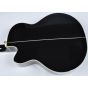 Ibanez AEB10E-BK Artwood Series Acoustic Electric Bass in Black High Gloss Finish sku number AEB10EBK.B