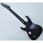 ESP LTD MH-417 Guitar in Black Satin B stock sku number LMH417BLKS.B