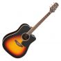 Takamine GD51CE-BSB G-Series G50 Cutaway Acoustic Electric Guitar in Brown Sunburst Finish sku number TAKGD51CEBSB