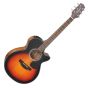 Takamine GF30CE-BSB G-Series G30 Cutaway Acoustic Electric Guitar in Brown Sunburst Finish sku number TAKGF30CEBSB