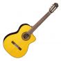 Takamine GC5CELH-NAT Left Handed G-Series Acoustic Electric Classical Guitar in Natural Finish sku number TAKGC5CELHNAT