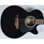 Takamine GF30CE-BLK Cutaway Acoustic Electric Guitar in Black Finish B-Stock CC130614201 sku number TAKGF30CEBLK.B 4201