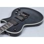 ESP LTD Deluxe EC-1001FR in See-Thru Black Guitar B-Stock sku number LEC1001FRSTBLK.B