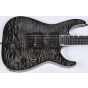 ESP USA Horizon Electric Guitar in See Thru Black EMG sku number EUSHORSTBLKE