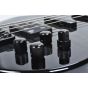 ESP LTD BB-1004QM Bunny Brunel Electric Bass in See Thru Black sku number LBB1004QMSTBLKSB