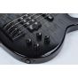 ESP LTD BB-1004QM Bunny Brunel Electric Bass in See Thru Black sku number LBB1004QMSTBLKSB