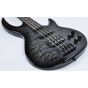 ESP LTD BB-1004QM Bunny Brunel Electric Bass in See Thru Black sku number LBB1004QMSTBLKSB