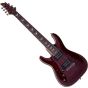Schecter Omen Extreme-7 Left-Handed Electric Guitar in Black Cherry Finish sku number SCHECTER2013