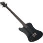 Schecter Sixx Left-Handed Electric Bass in Satin Black Finish sku number SCHECTER211