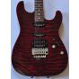 Schecter Contoured Exotic Top USA Custom Shop Electric Guitar Black Cherry sku number SCHECTERCETQMBCH