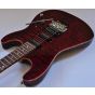 Schecter Contoured Exotic Top USA Custom Shop Electric Guitar Black Cherry sku number SCHECTERCETQMBCH