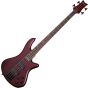 Schecter Stiletto Custom-4 Electric Bass Vampyre Red Satin sku number SCHECTER2537