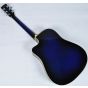 Ibanez PF15ECEWC-TBS PF Series Acoustic Guitar in Transparent Blue Sunburst High Gloss Finish SA150300756 sku number PF15ECEWCTBS.B 0756