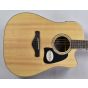 Ibanez AW535CE-NT Artwood Series Acoustic Electric Guitar in Natural High Gloss Finish B-Stock CD140406308 sku number AW535CENT.B 6308