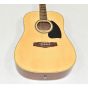 Ibanez PF15-NT PF Series Acoustic Guitar in Natural High Gloss Finish B-Stock SA150102218 sku number PF15NT.B 2218