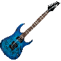 Ibanez RG Standard RG421PB Electric Guitar in Sapphire Blue Flat sku number RG421PBSBF