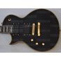 ESP LTD Deluxe EC-1000 VB Vintage Black Lefty Guitar sku number LEC1000VBLKLH