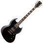 ESP LTD Deluxe Viper-1000 Electric Guitar in Black sku number LVIPER1000BLK