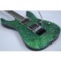 ESP M-II 2016 Exhibition Japan Custom Shop Guitar in Liquid JEM Green Finish sku number EX1617MII