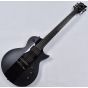 ESP LTD Deluxe EC-1000 Electric Guitar in Satin Black with Gloss Stripe sku number LXEC1000BLKSGS