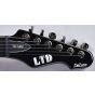 ESP LTD Deluxe TE-1000 Electric Guitar in Satin Black with Gloss Stripe sku number LXTE1000BLKSGS