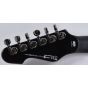 ESP LTD Deluxe TE-1000 Electric Guitar in Satin Black with Gloss Stripe sku number LXTE1000BLKSGS