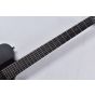 ESP LTD Deluxe TE-1000 Electric Guitar in Satin Black with Gloss Stripe sku number LXTE1000BLKSGS