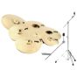 Sabian HHX Super Set Cymbal Pack  w/free 10" and 18" - 15007XBS sku number 15007XBS