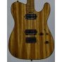 ESP USA TE-II Zebrawood Limited Edition Electric Guitar in Natural Gloss sku number EUSTEIIZEBNATS